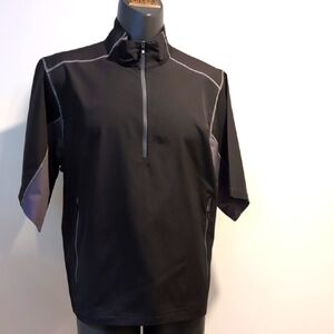 FootJoy Short Sleeve 1/2 Zip Wind Jacket Medium